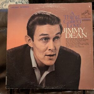Jimmy Dean "A Thing Called Love" Vintage Vinyl Record
